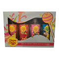 Chupa Chups Body Mist Collection, Pineapple, Tutti Frutti, Strawberry and Cherry, 4 x 100ml