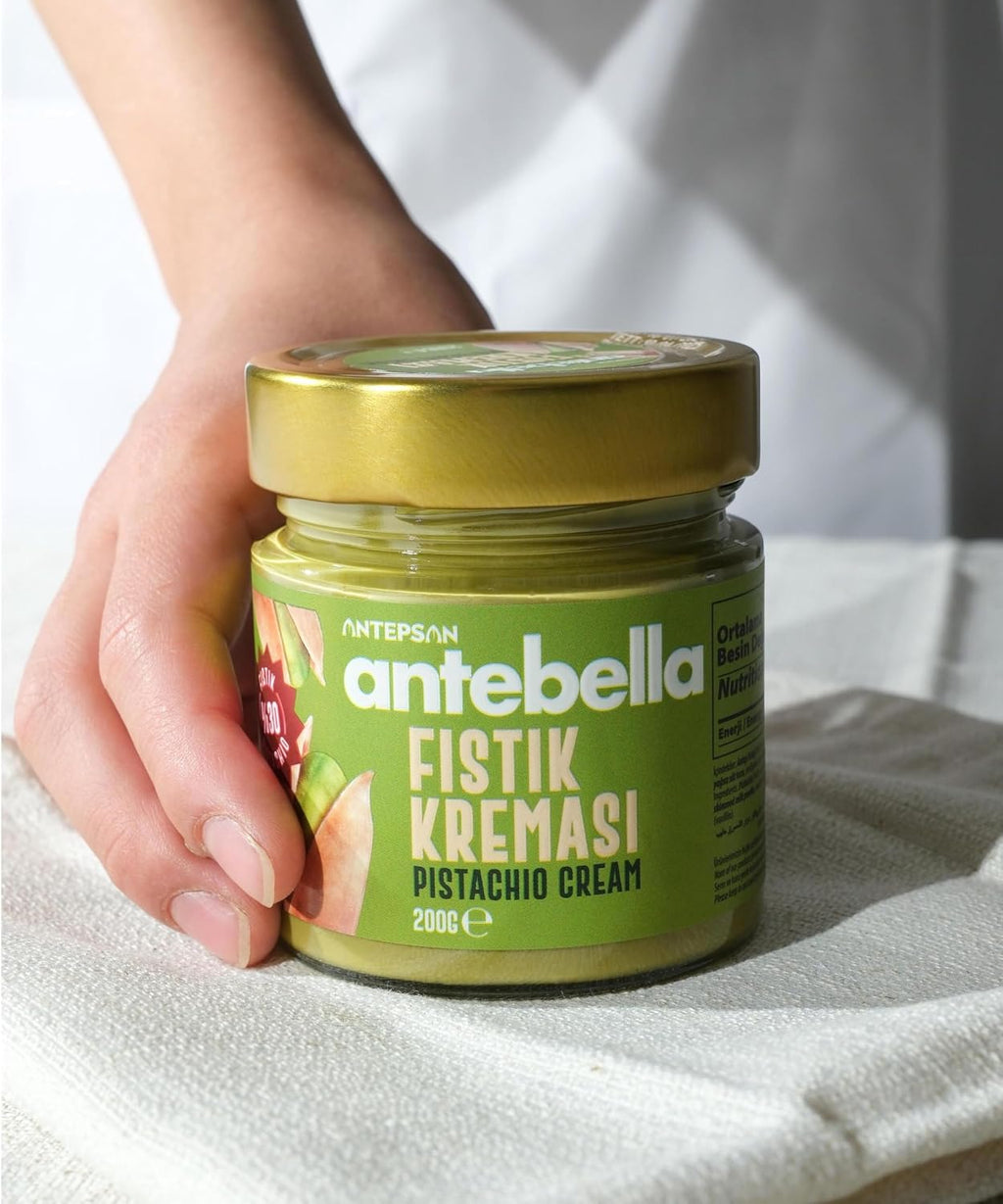 Antebella Pistachio Cream Spread, 200g, 30% Pistachios
