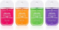 Holly & Blü Body & Hair Fragrance Mist 4-Pack, 50 mL Each