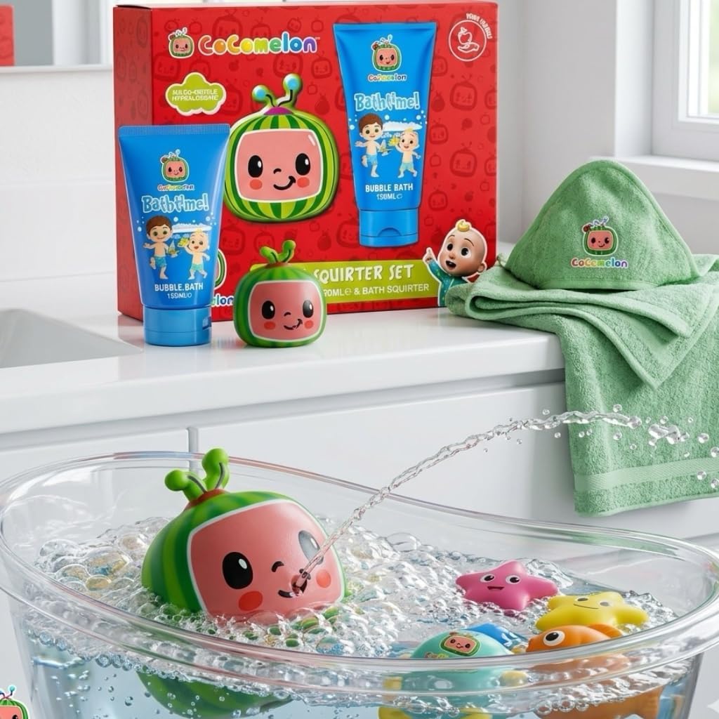Cocomelon Bubble Bath with Squirter